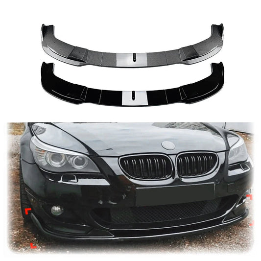 M Sport Front Bumper Lip Splitter – BMW E60 E61 5 Series 2005–2010