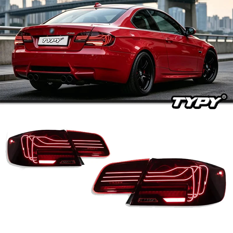BMW LED Taillights Assembly With Dynamic DRL For E92 3 Series 2005-2013