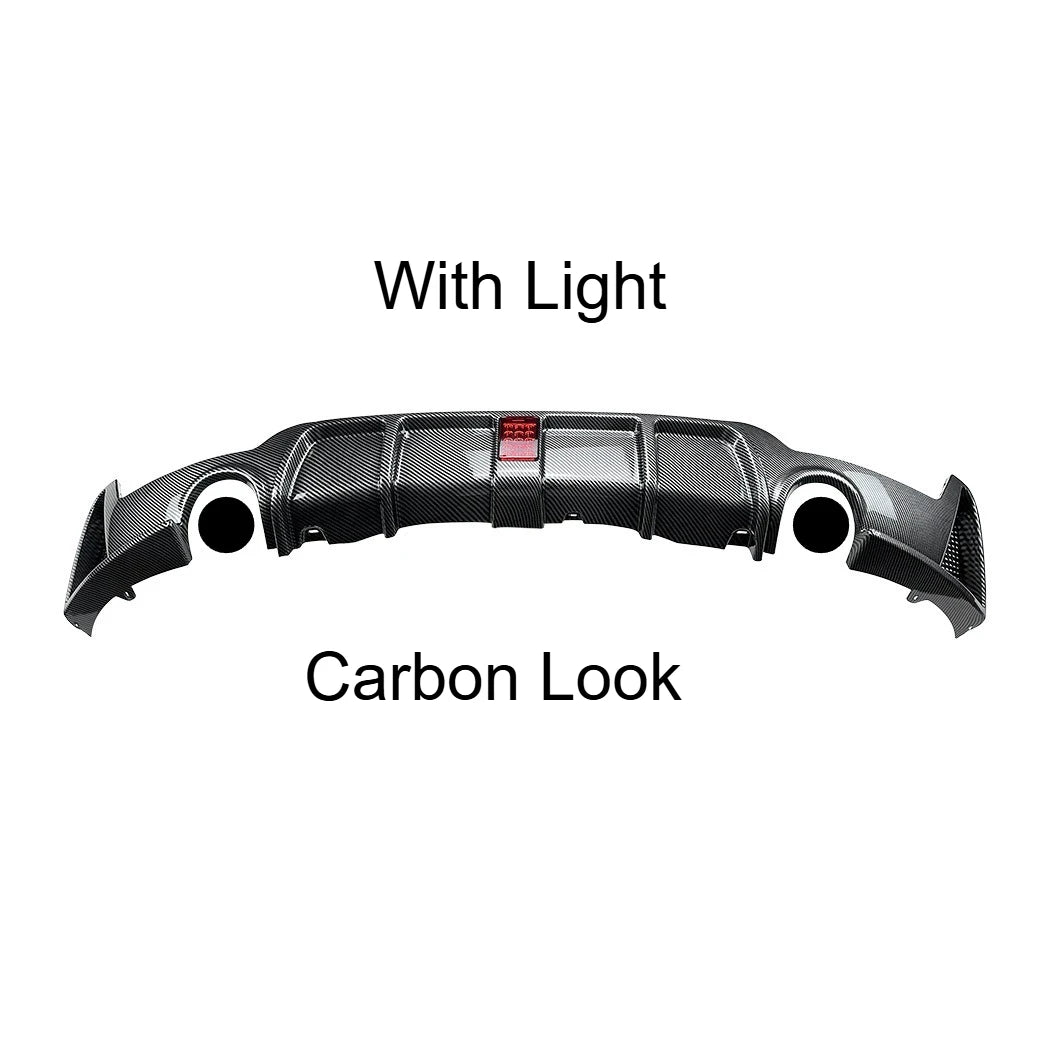 BMW 4 Series F32 F33 F36 Rear Bumper Lip Diffuser - M Sport