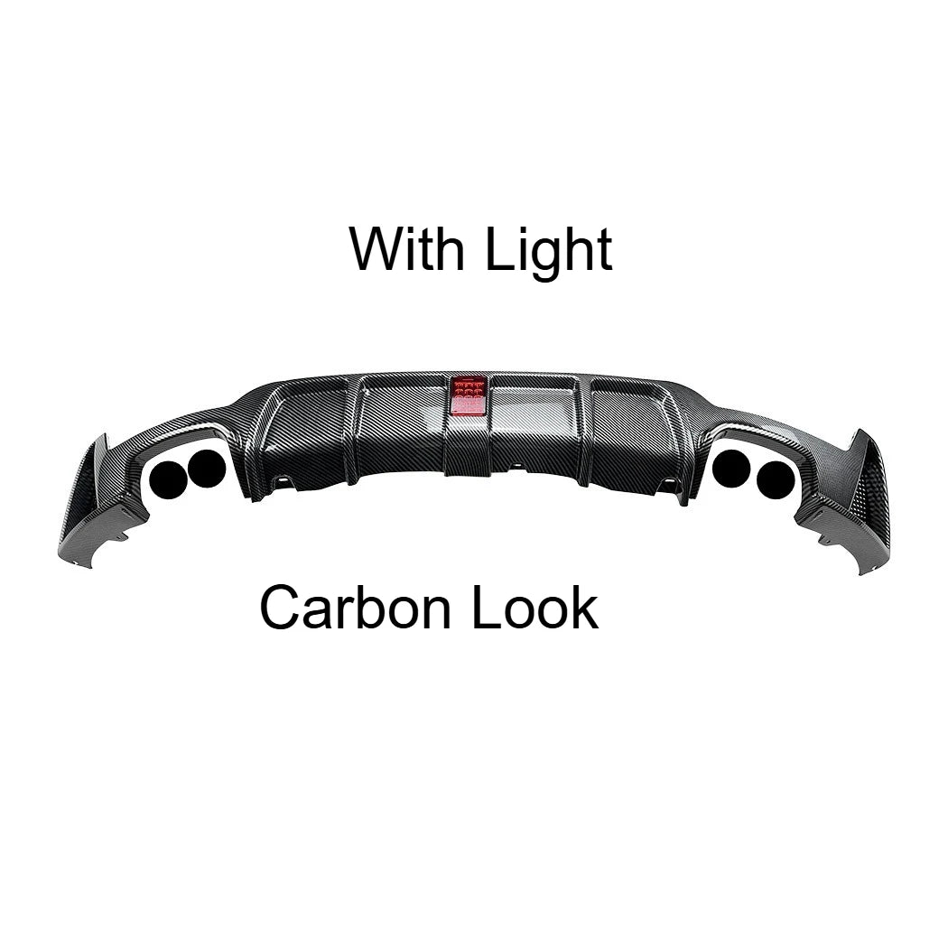 BMW 4 Series F32 F33 F36 Rear Bumper Lip Diffuser - M Sport