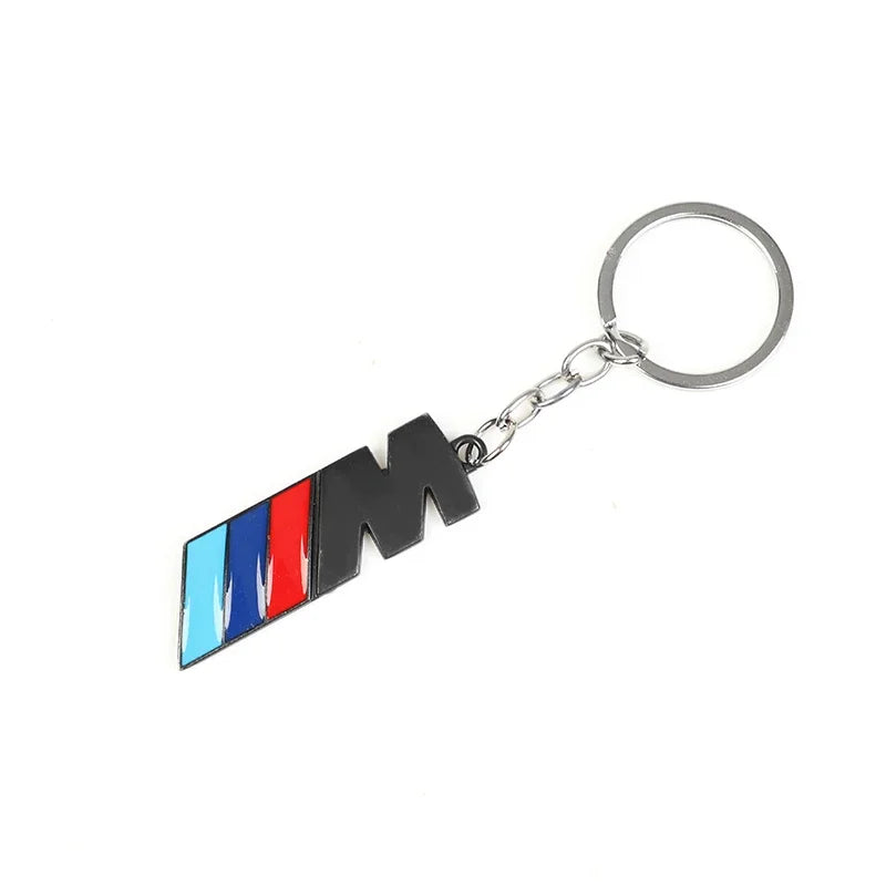 BMW M Series Solid Metal Keyring – Precision Crafted Badge Emblem