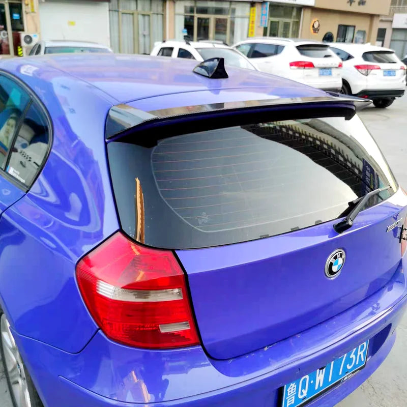 Bmw 1 Series Roof Spoiler – Carbon Fibre Abs Construction