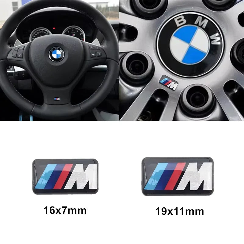 Bmw Steering Wheel Logo Rings - 16Mm And 19Mm Trim Pack