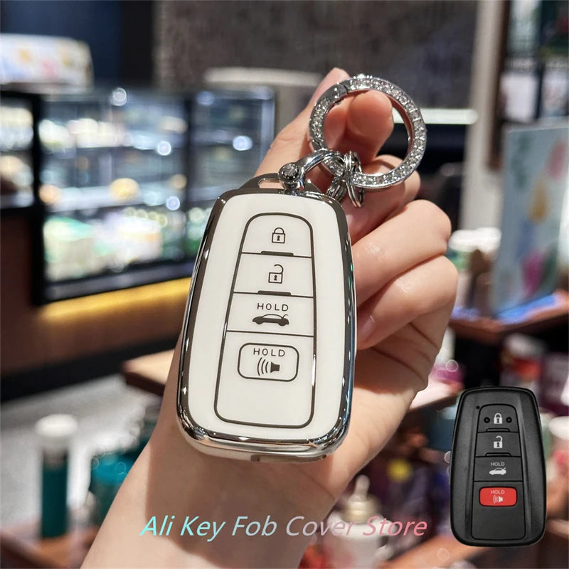 Toyota Key Fob Cover – Tpu Case Protects From Scratches