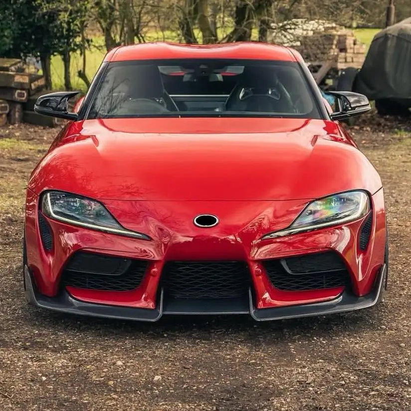 Toyota Supra Front Bumper Lip Diffuser Abs 3Pcs A90 A91 MK5 2020 2026