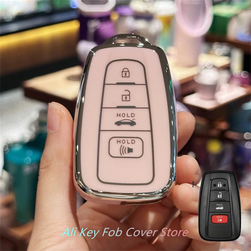 Toyota Key Fob Cover – Tpu Case Protects From Scratches