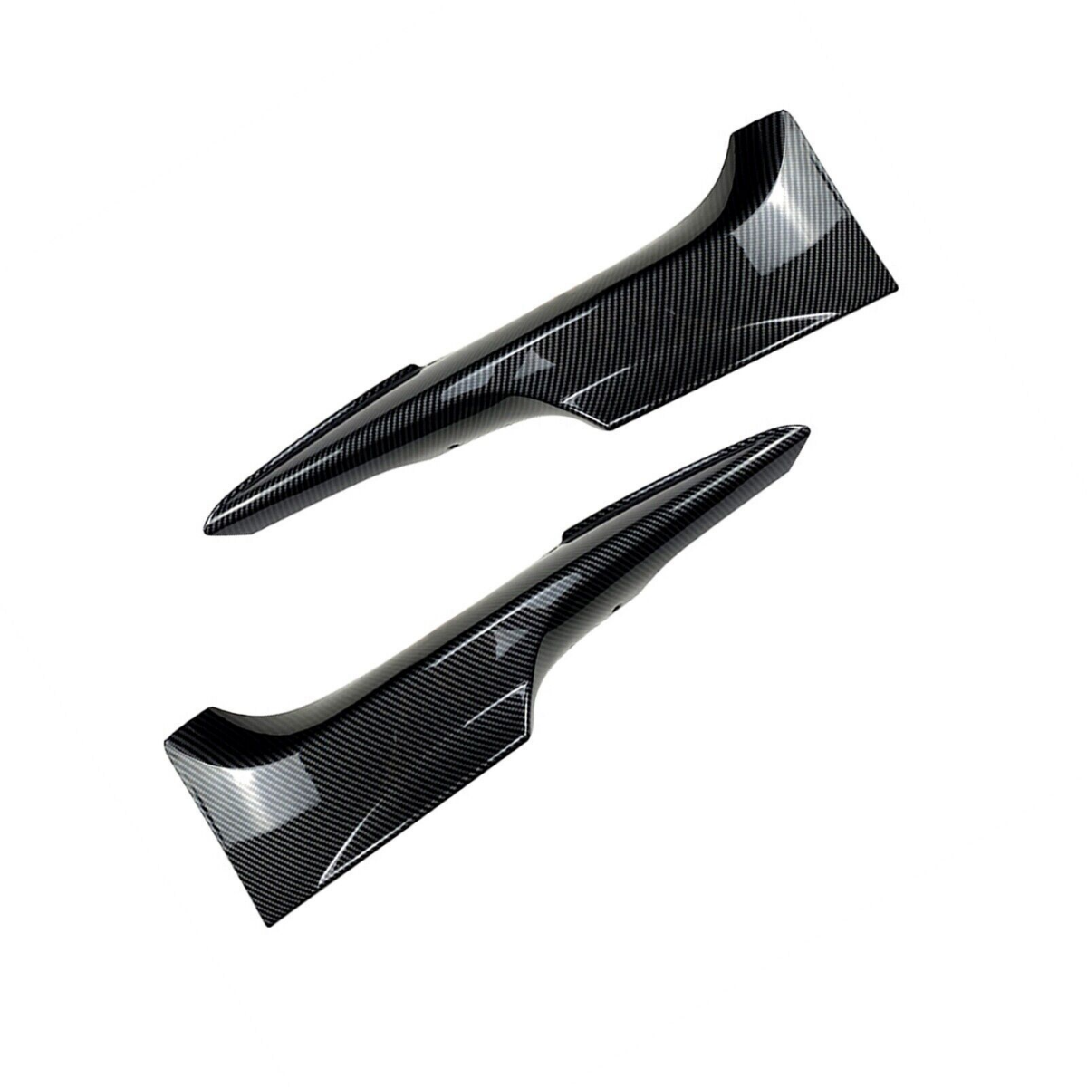 BMW 3 Series E92 E93 Front Bumper Lip Splitters - ABS Pair