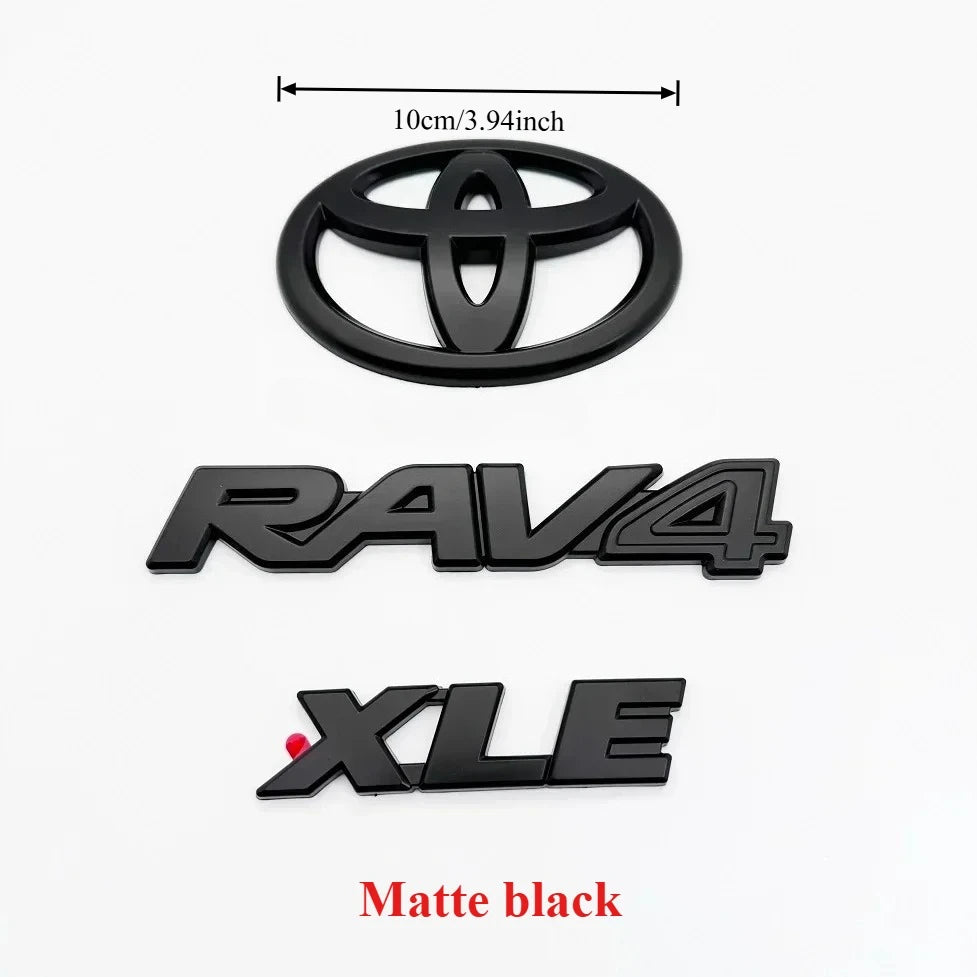 Toyota RAV4 Emblem Overlay GA-K 2019-2024 XLE AWD Hybrid