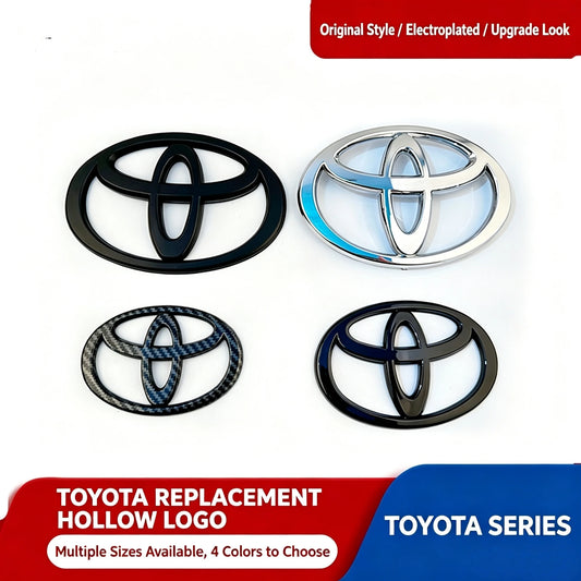 Toyota 3D Logo Front Grill Emblem For Corolla Camry RAV4 Hilux Yaris