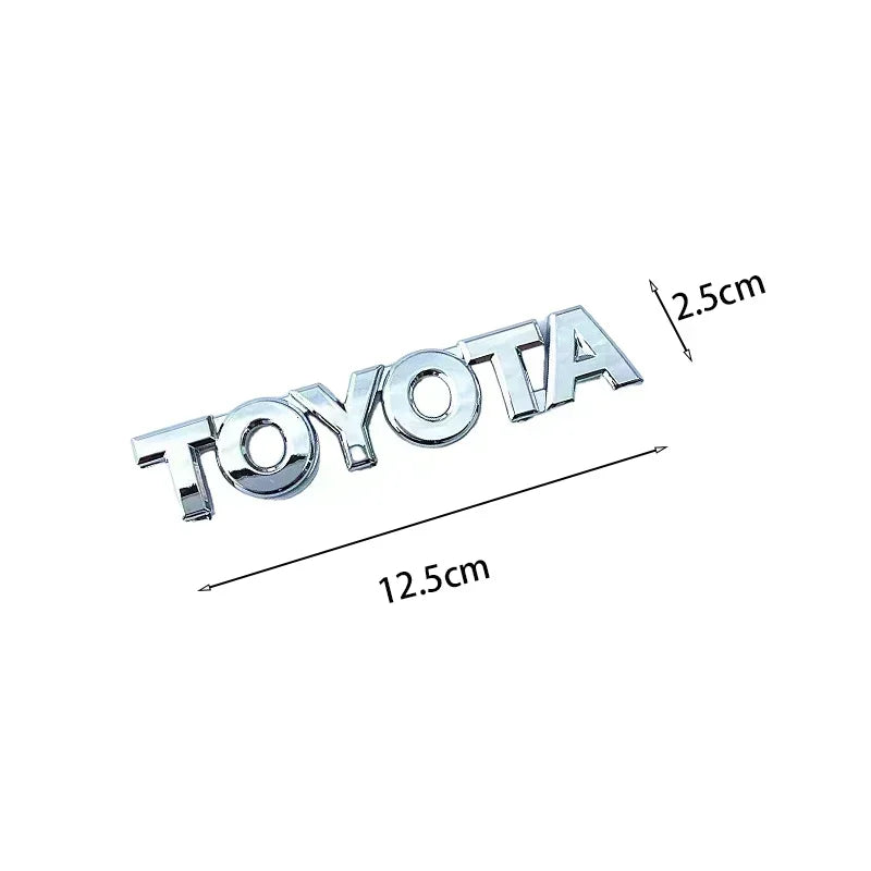 Toyota 3D Rear Boot Emblem For Multiple Models