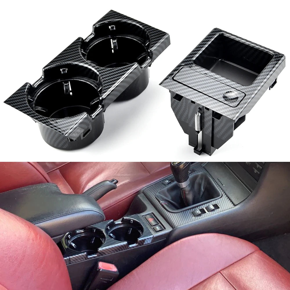 BMW Front Centre Console Storage Box With Cup For E46 1998-2006