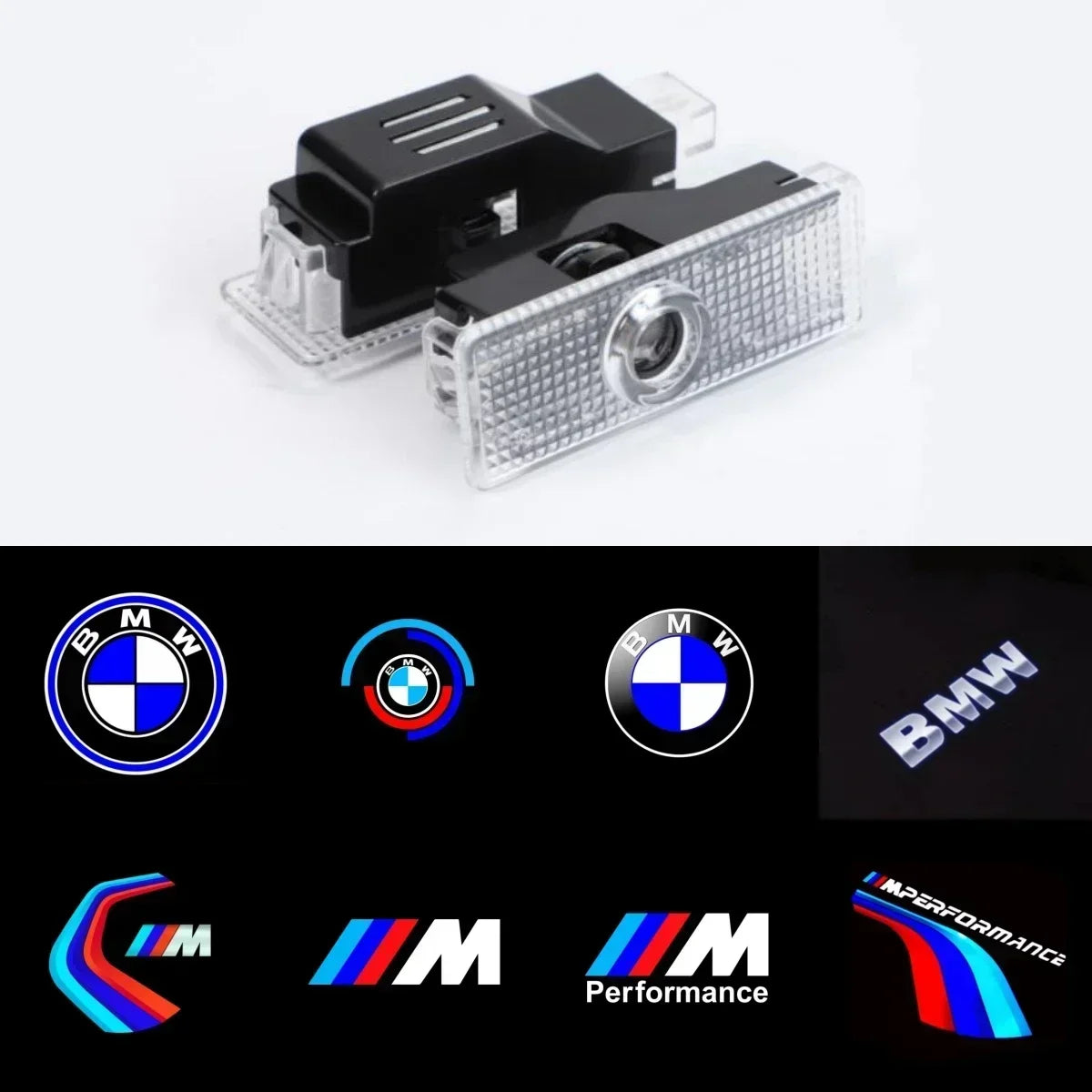 LED Door Projector Welcome Lights – BMW Multi-Model | 9 Logo Designs | 2 Piece Set