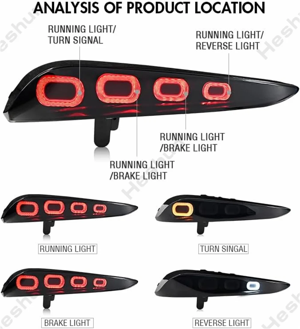Toyota Gr Supra Led Taillights A90 A91 GT4 2020 2021 2022 2023 2024