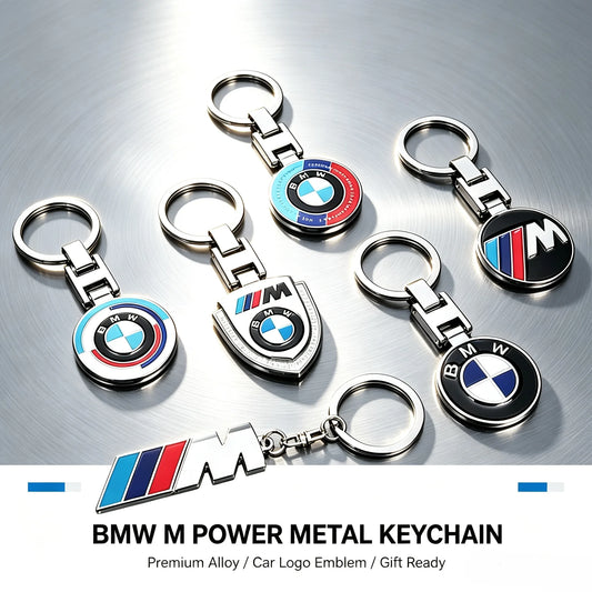 Bmw Series G30 G32 Car Key Ring – Premium Alloy Emblem