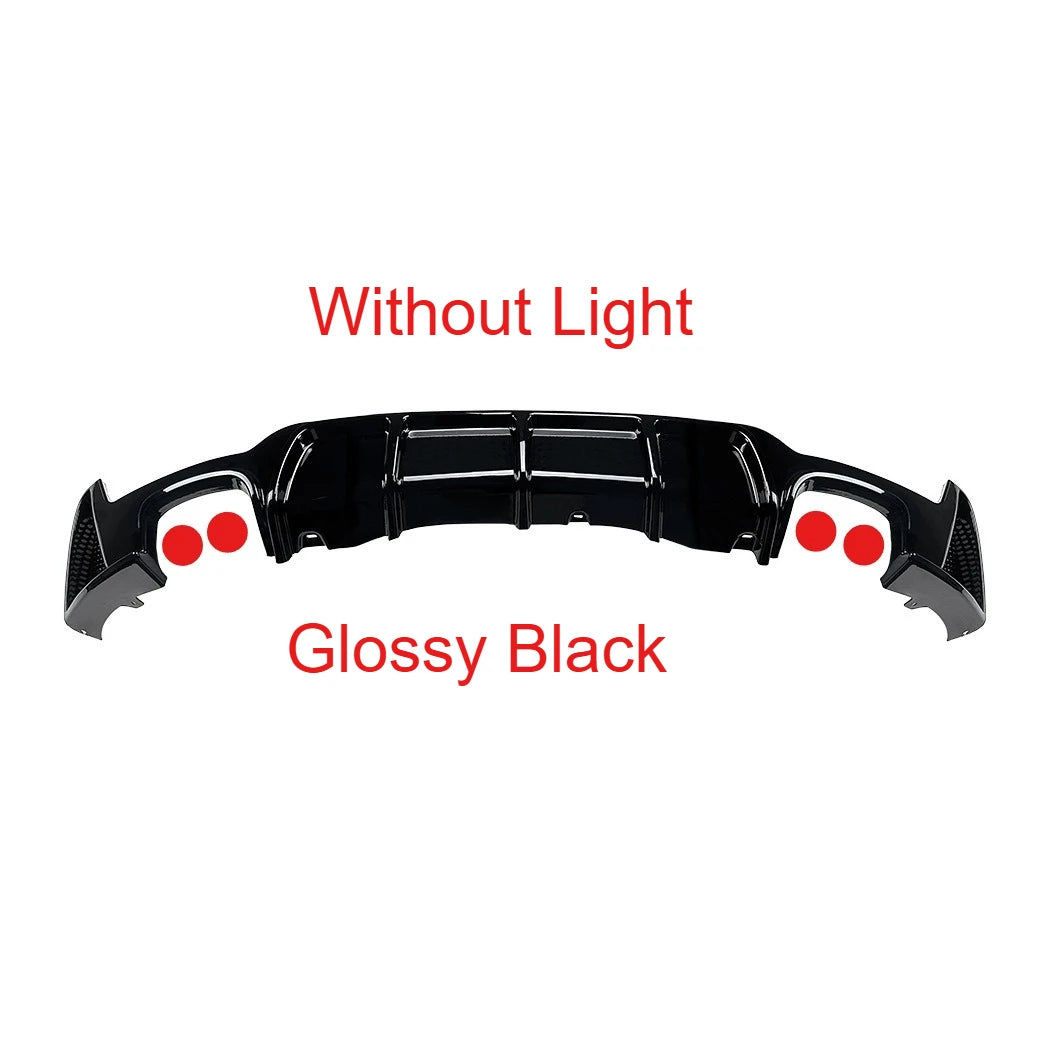 BMW 4 Series F32 F33 F36 Rear Bumper Lip Diffuser - M Sport