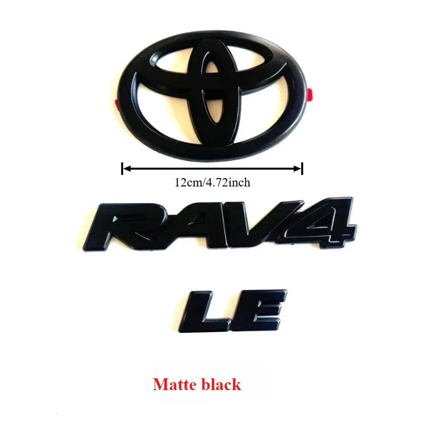 Toyota RAV4 Emblem Overlay GA-K 2019-2024 XLE AWD Hybrid