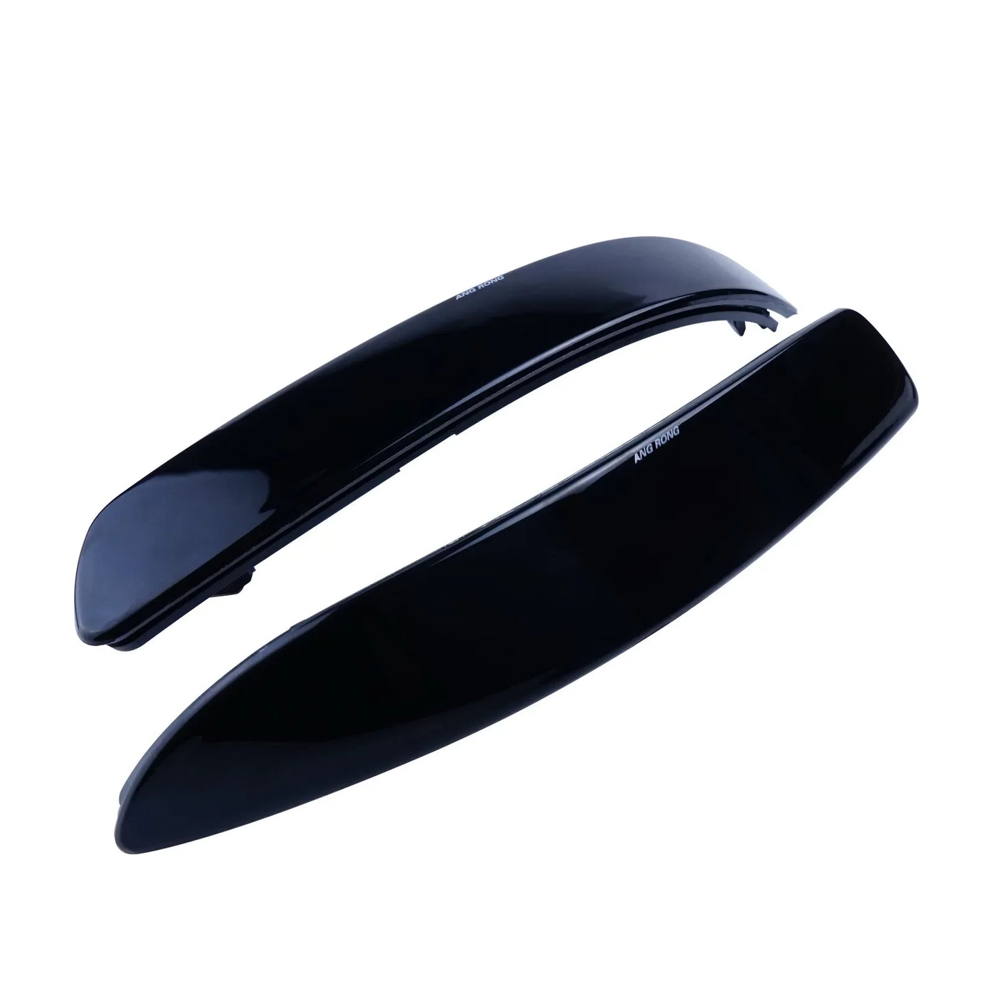 BMW X5 E70 Rear Bumper Reflector Pair – Black Smoked Lens