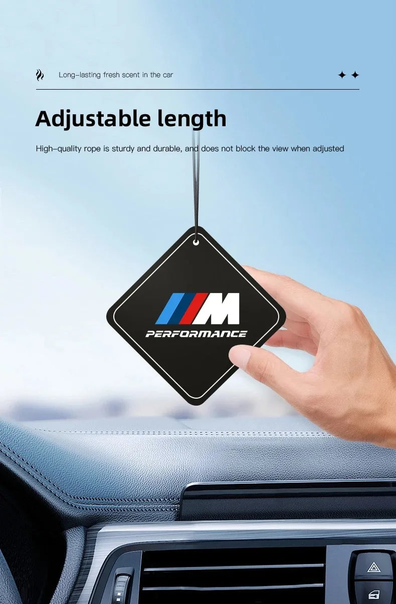 Automotive Cologne Scent Air Freshener Pendant – Durable Plastic Design