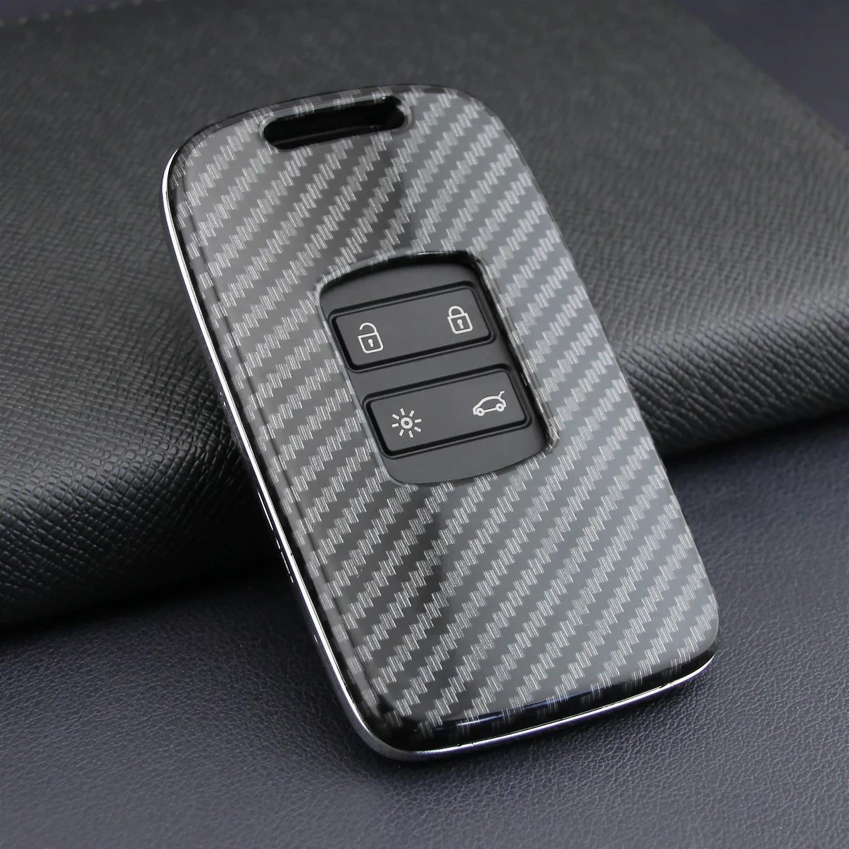 Renault Captur 5 Scenic Symbioz Key Fob Case – Carbon Fiber
