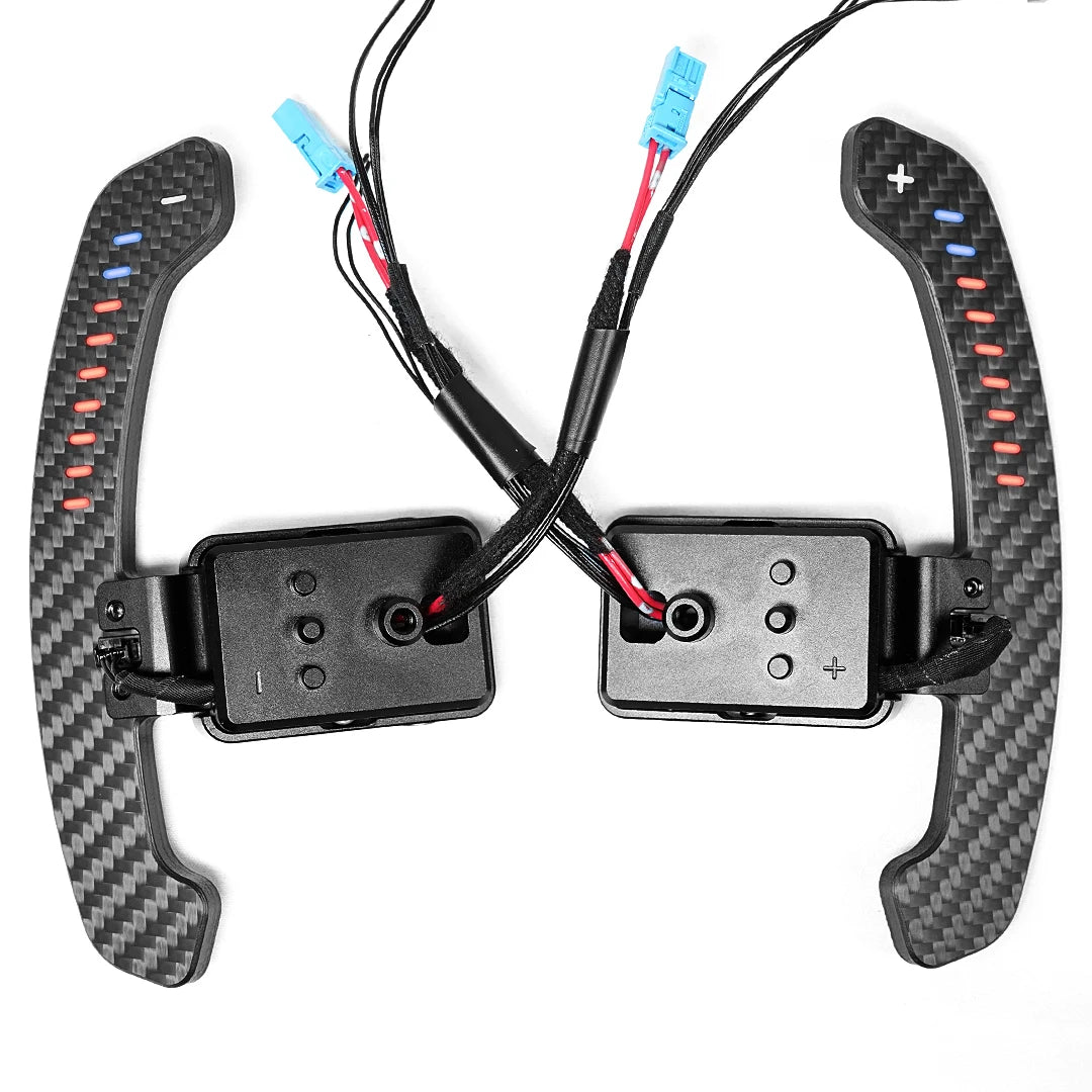BMW F G Chassis Carbon Fibre Paddle Shifters – Magnetic Attachment