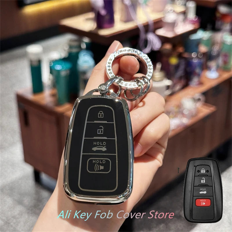 Toyota Key Fob Cover – Tpu Case Protects From Scratches