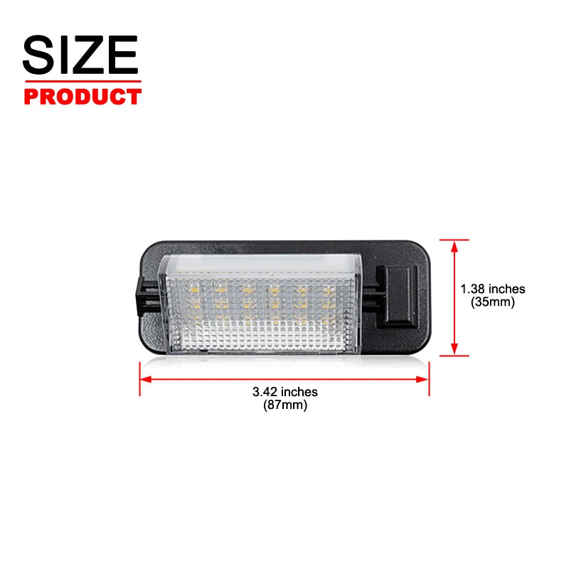 LED Licence Plate Light Assembly – BMW E36 3 Series & M3 1992–1998 | Canbus | IP67