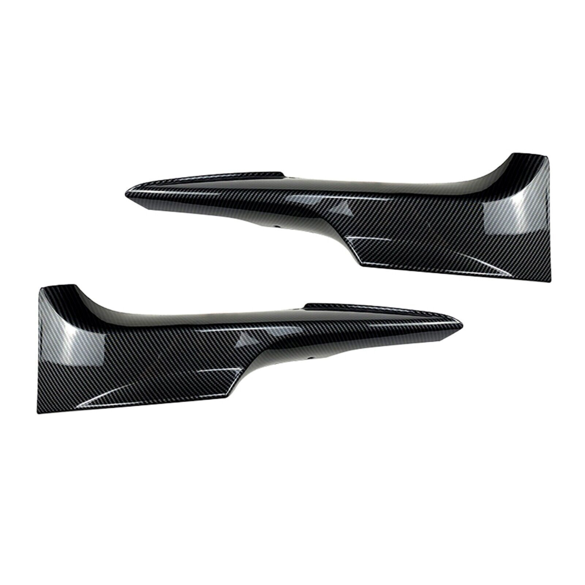BMW 3 Series E92 E93 Front Bumper Lip Splitters - ABS Pair