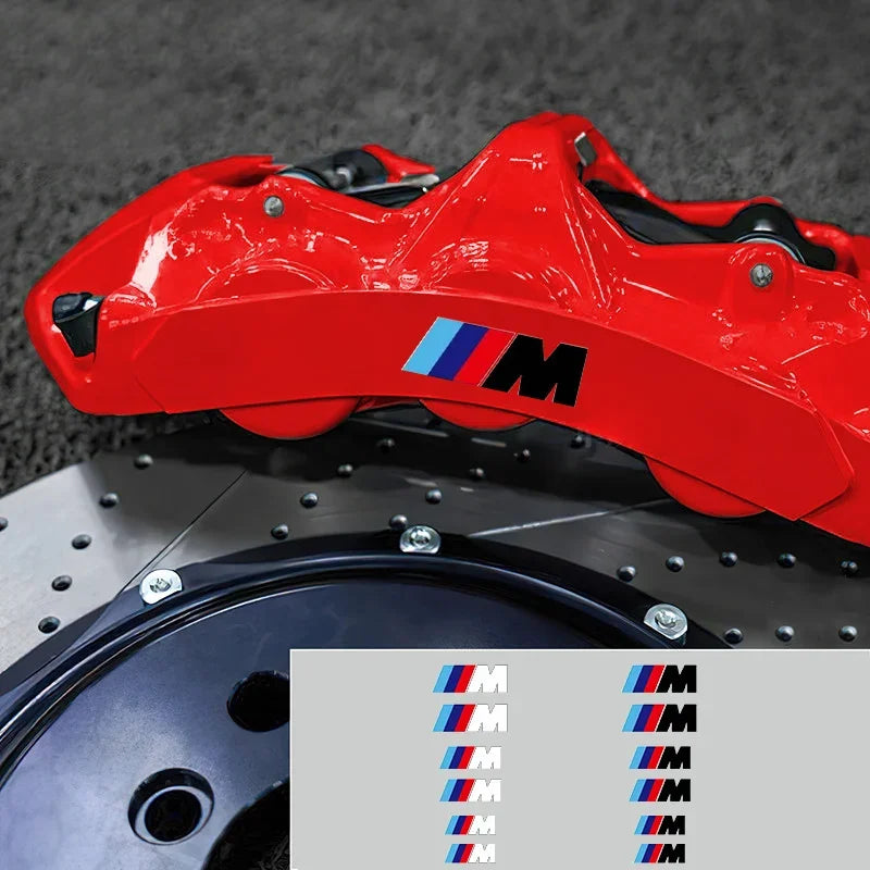 Universal Brake Caliper Stickers – Bmw M Logo Decal
