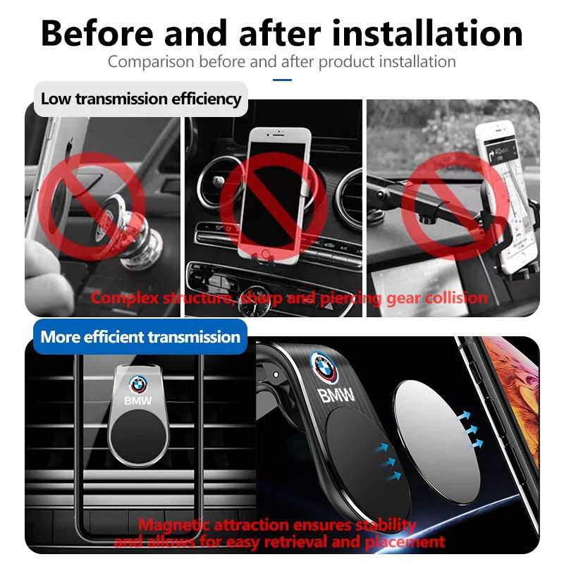 BMW Air Vent Magnetic Phone Mount for multiple BMW models
