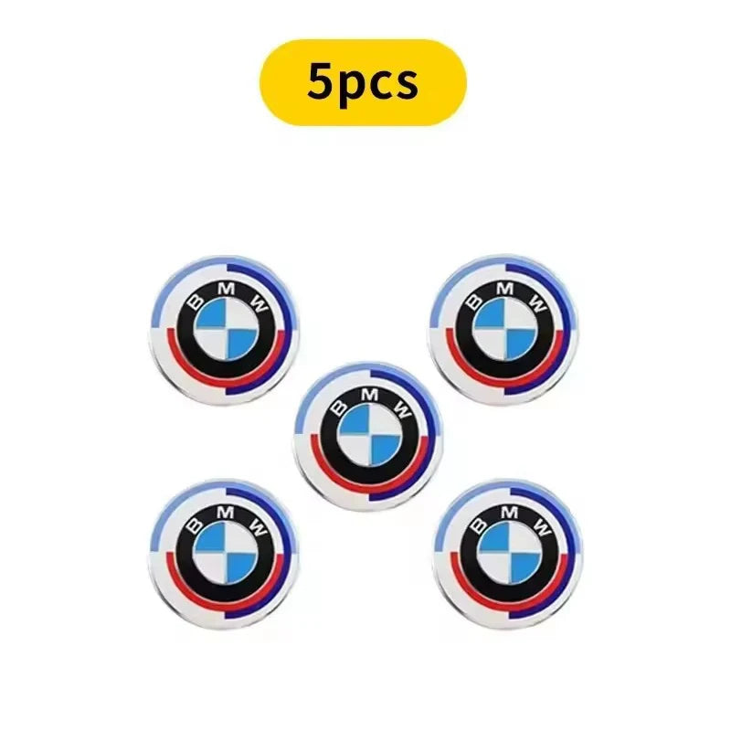 BMW Key Fob Emblem Sticker | 11mm & 14mm | M, Blue White, Kith & Anniversary | 2–20 Pack
