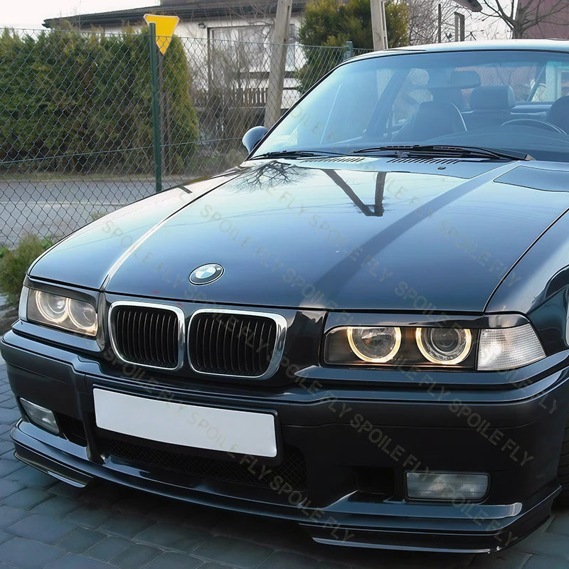 Headlight Eyelid Eyebrow Trim – BMW E36 3 Series 1992–1998 | Gloss Black