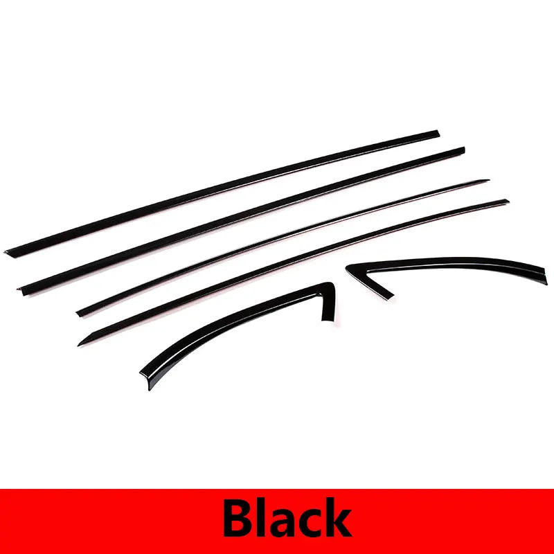 Toyota Window Trim Stickers Carbon Fiber Black for GR Supra A90 MK5 2019-2022