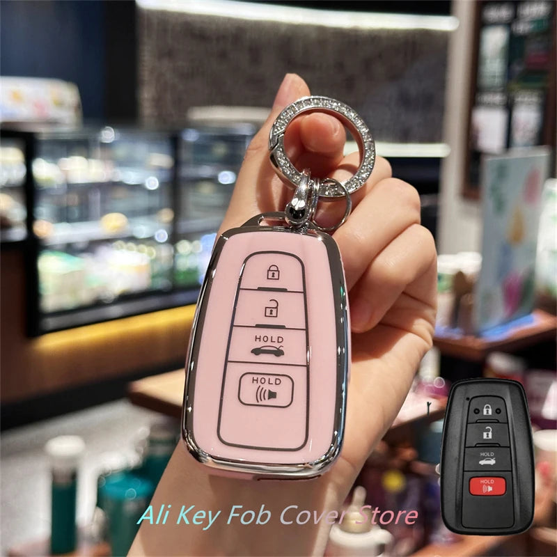 Toyota Key Fob Cover – Tpu Case Protects From Scratches
