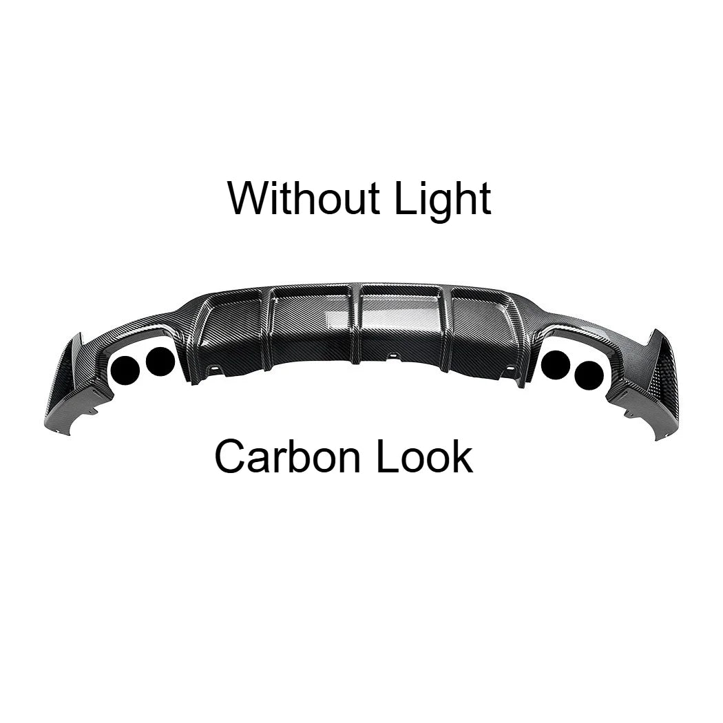 BMW 4 Series F32 F33 F36 Rear Bumper Lip Diffuser - M Sport