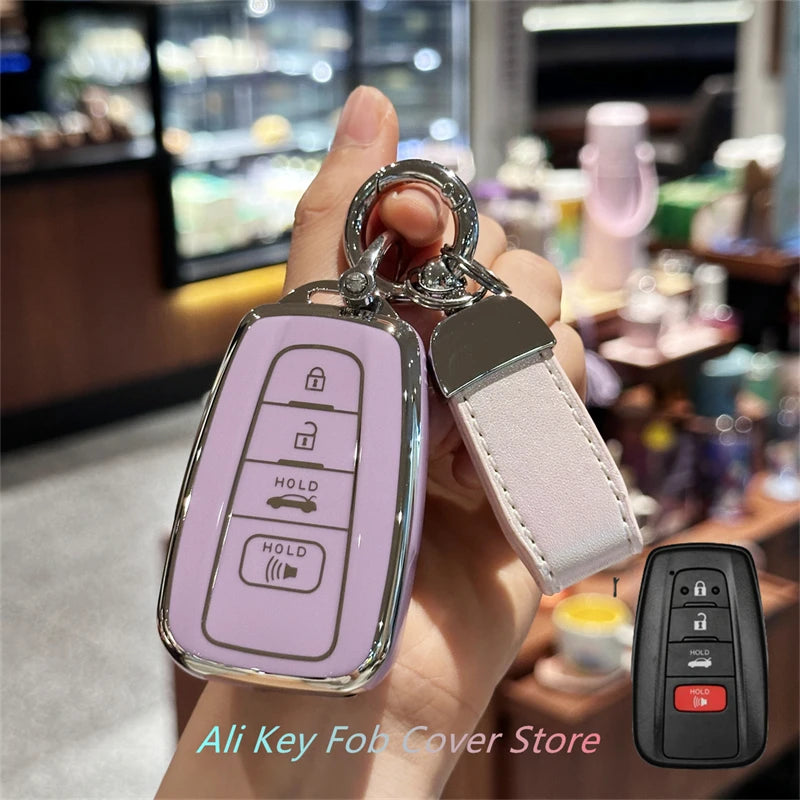 Toyota Key Fob Cover – Tpu Case Protects From Scratches