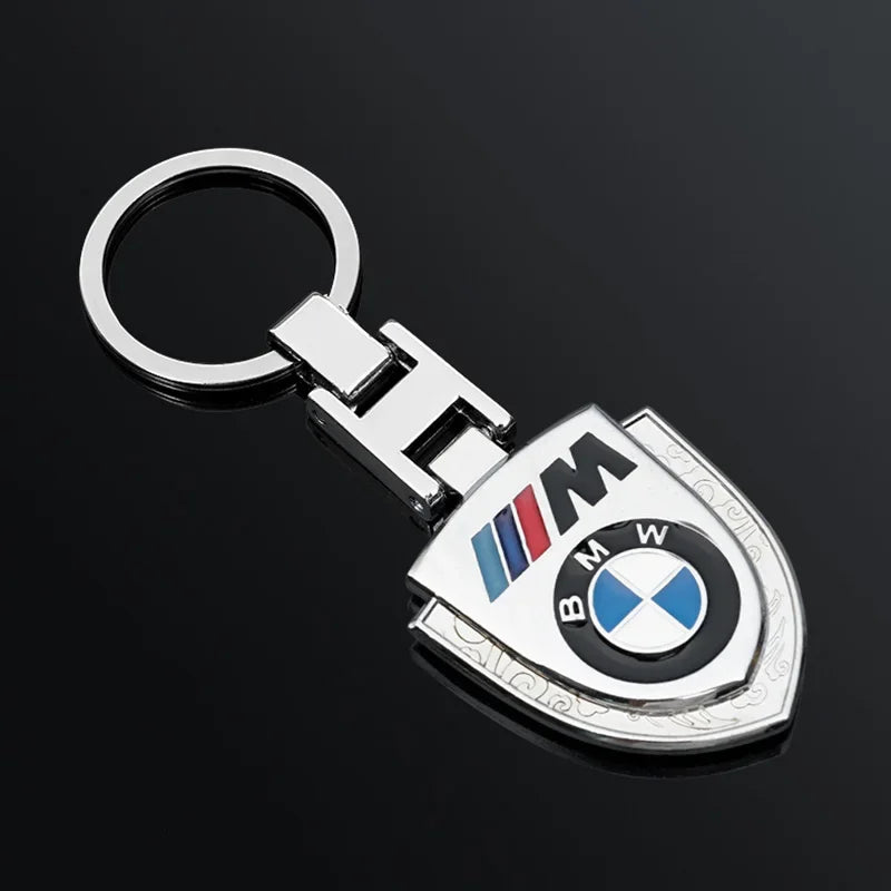 BMW M Series Solid Metal Keyring – Precision Crafted Badge Emblem