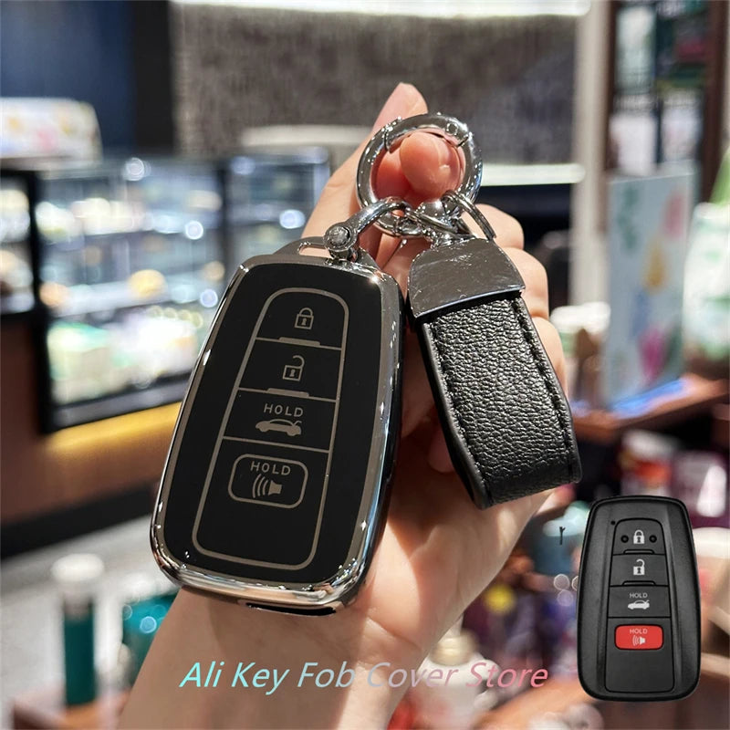 Toyota Key Fob Cover – Tpu Case Protects From Scratches