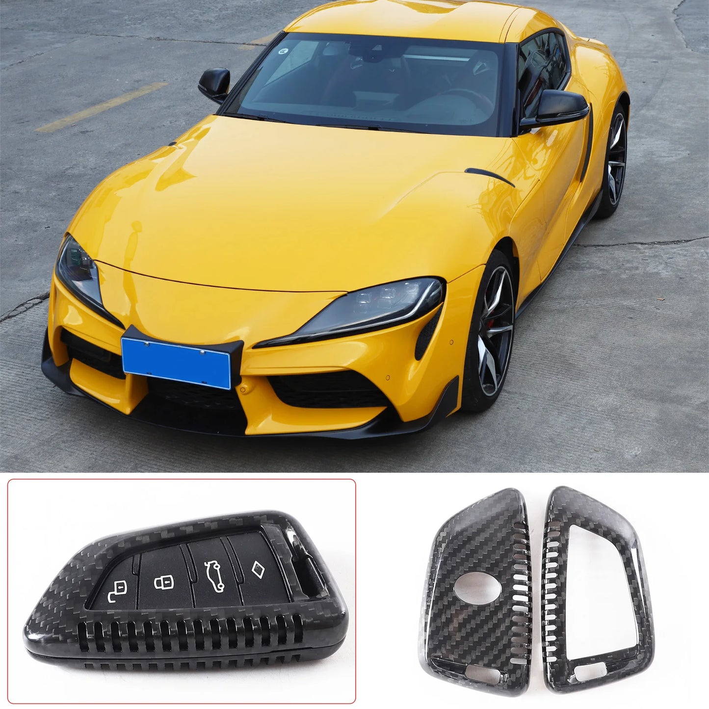 Toyota GR Supra MK5 A90 Carbon Fiber Vent Decoration Sticker