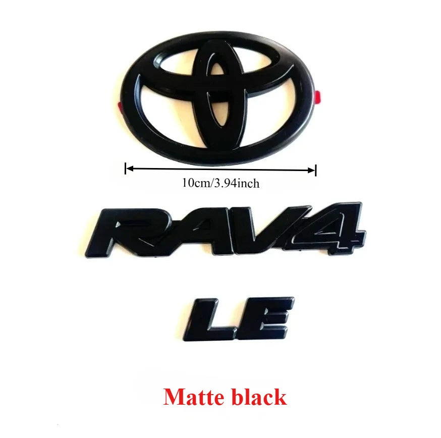 Toyota RAV4 Emblem Overlay GA-K 2019-2024 XLE AWD Hybrid