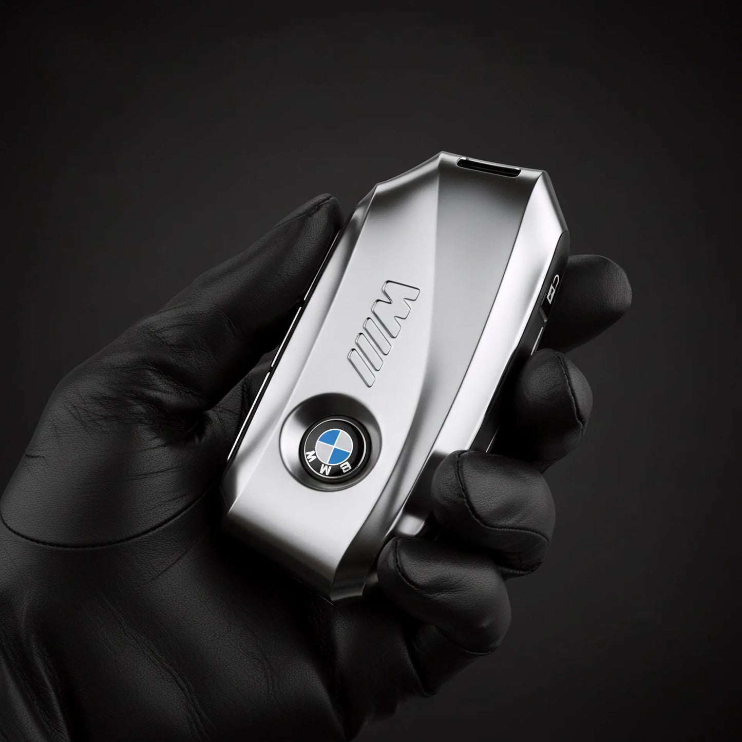 BMW G & I Chassis Key Fob Shell | Zinc Alloy | Space Silver & Darth Vader