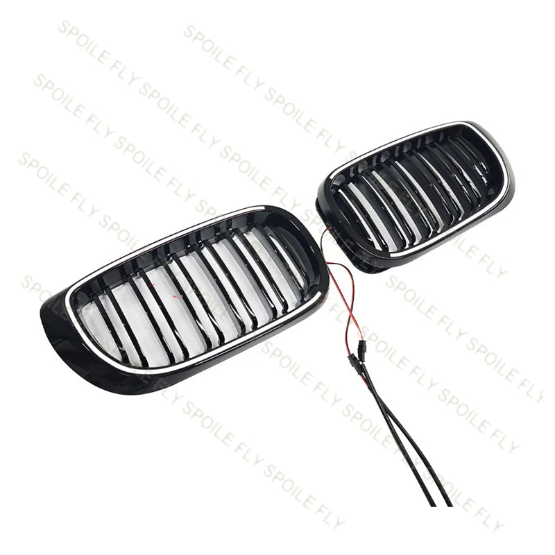 BMW Led Racing Grille Double Line For E46 3 Series
