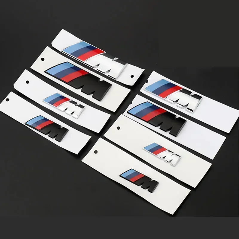 BMW M Logo Fender Emblem for Multiple BMW Models