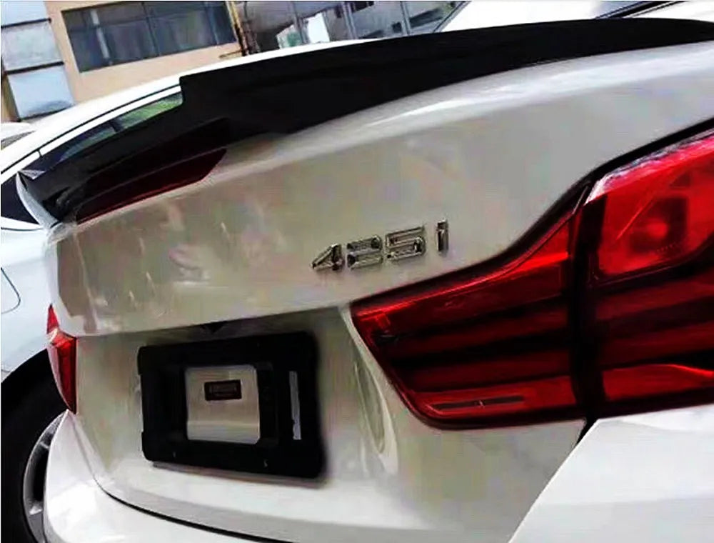 BMW 4 Series F32 F33 F36 Rear Boot Spoiler - Sturdy Plastic Trim