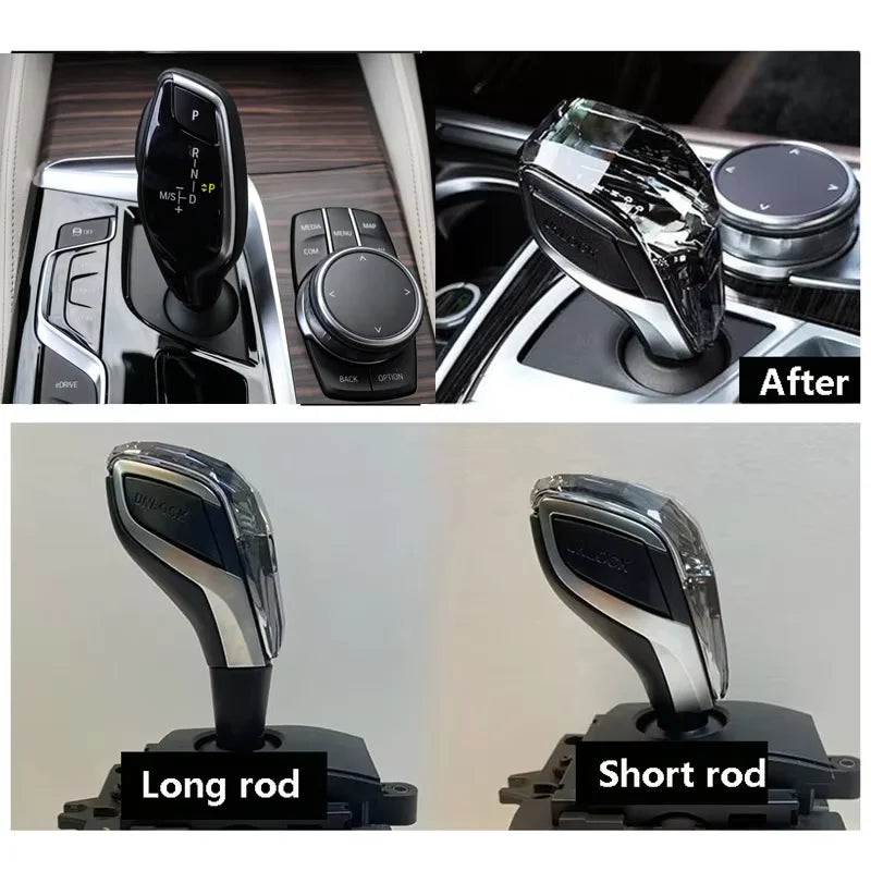 Luxury Crystal Gear Shift Knob – Premium Abs Construction