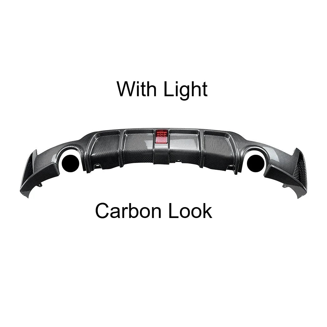 BMW 4 Series F32 F33 F36 Rear Bumper Lip Diffuser - M Sport