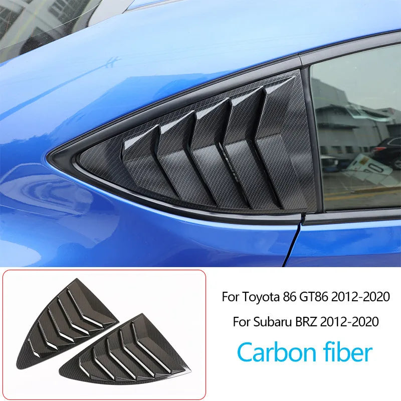 Owntycar ABS Carbon Fiber Shift Armrest Panel for Subaru BRZ and Toyota 86