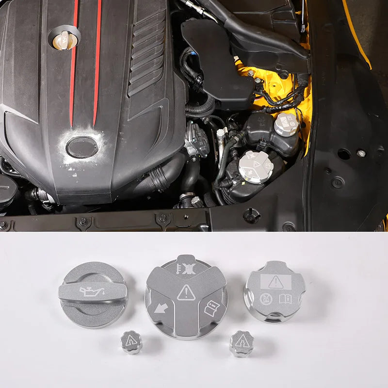 Toyota Aluminium Alloy Engine Fuel Pipe Shield for GR Supra A90 2019-22