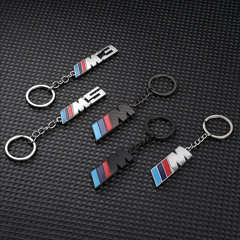 BMW 3D Metal Key Ring Badge For Multiple BMW Models