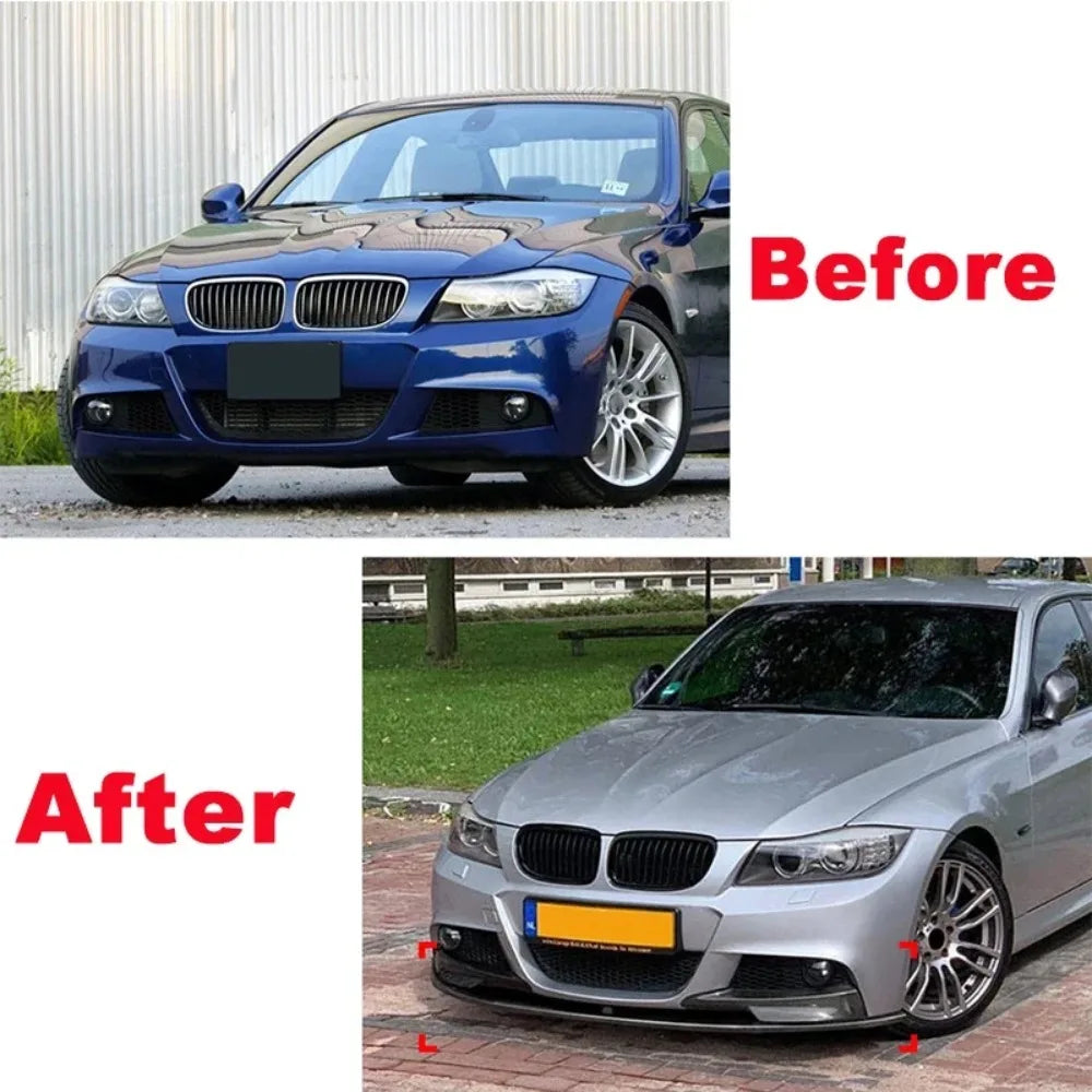 BMW Front Lip Splitter for E90 E91 LCI M Sport 2009-2012