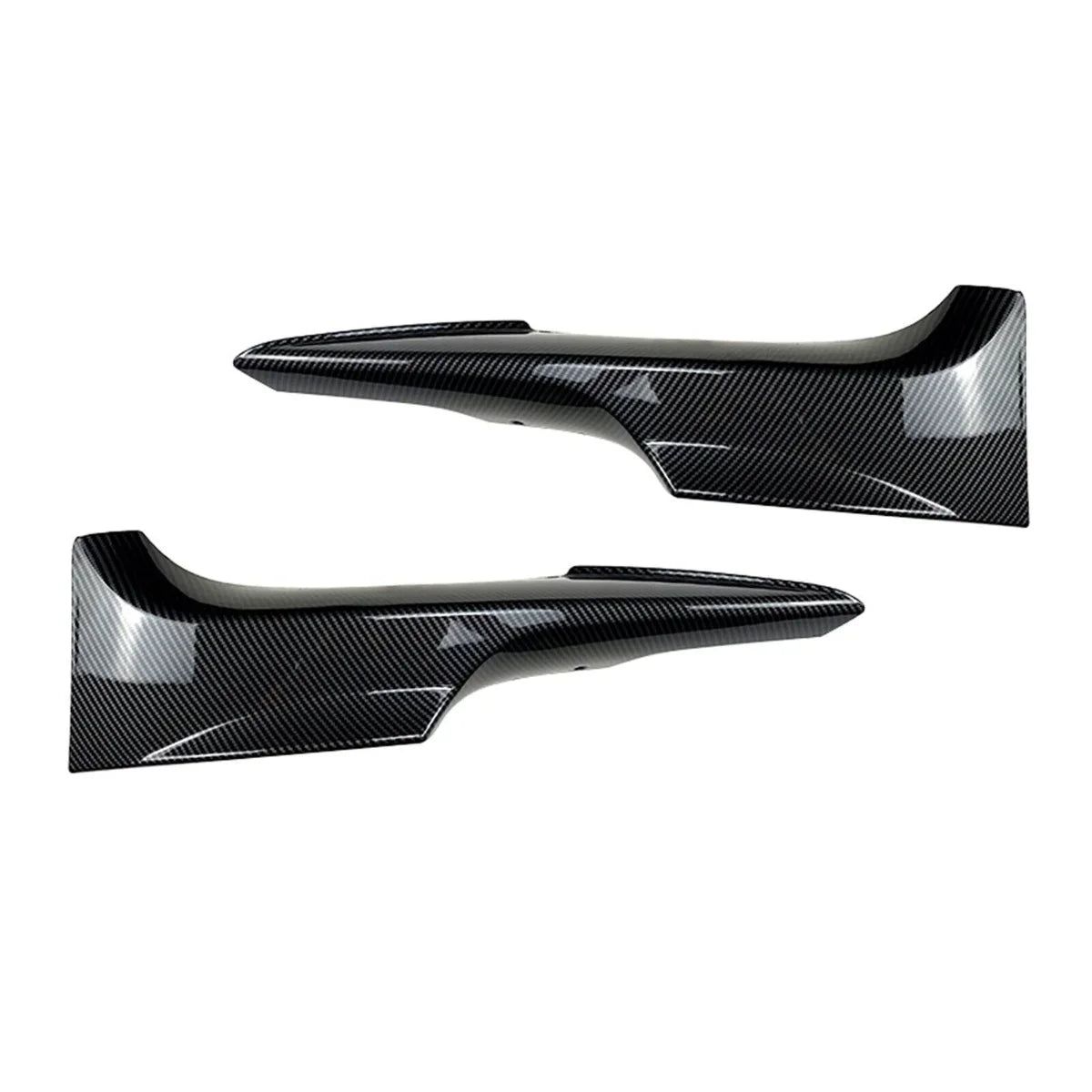 BMW 3 Series E92 E93 Front Bumper Lip Splitters - ABS Pair